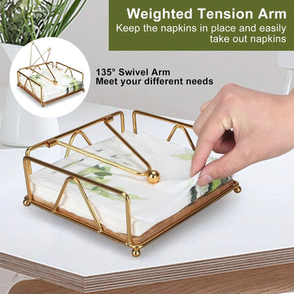 Modern Iron Napkin Holder - Design for Kitchen & Dining Table