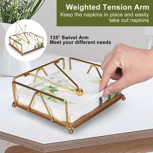 Modern Iron Napkin Holder - Design for Kitchen & Dining Table