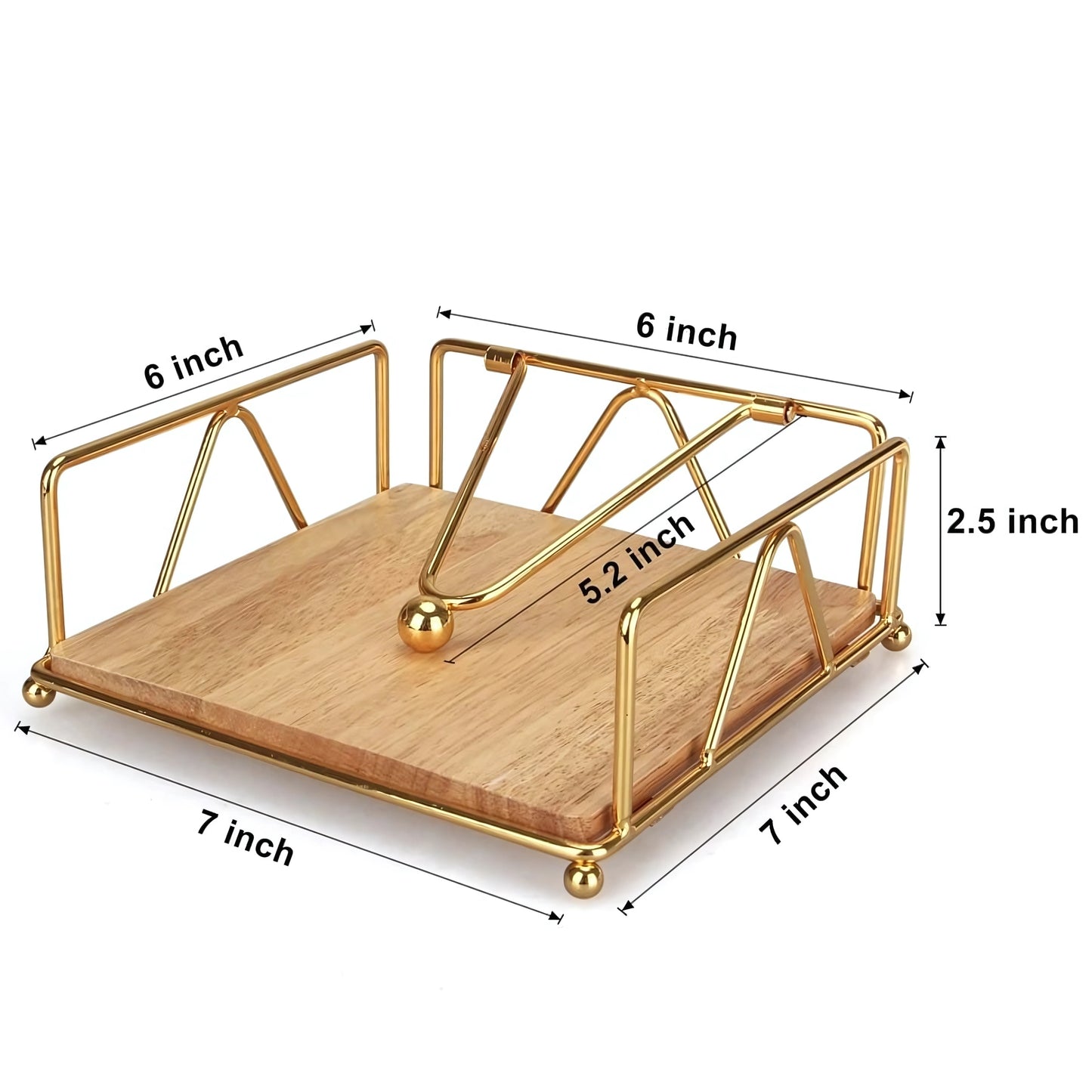 Modern Iron Napkin Holder - Design for Kitchen & Dining Table